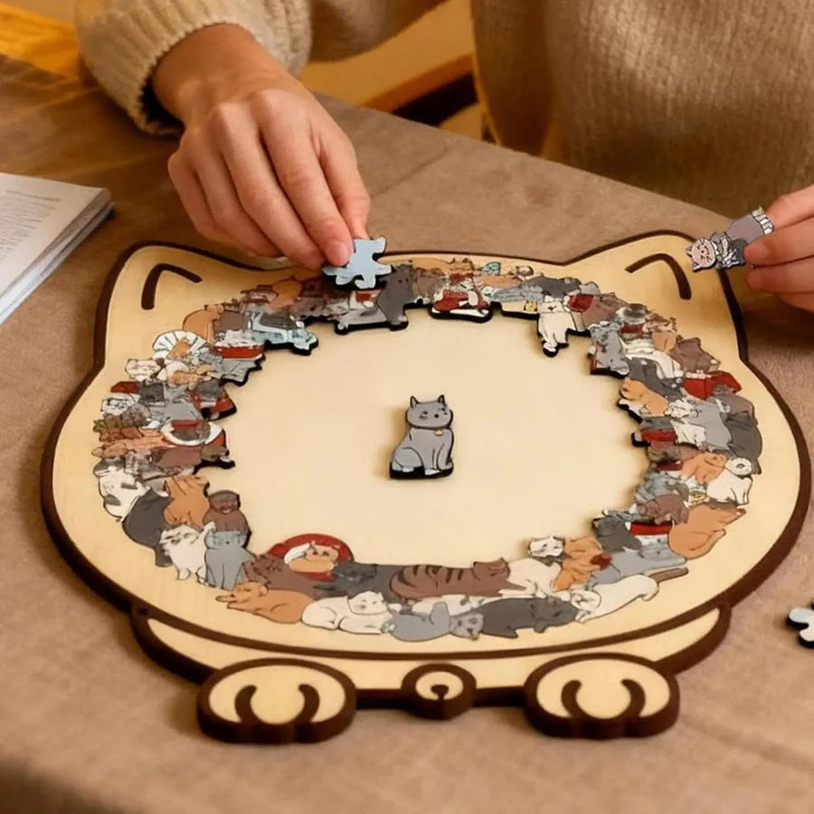 Puzzle en Bois Premium pour Chat de 135 Pièces — photo 7